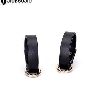 Cowhide Bracelet Black